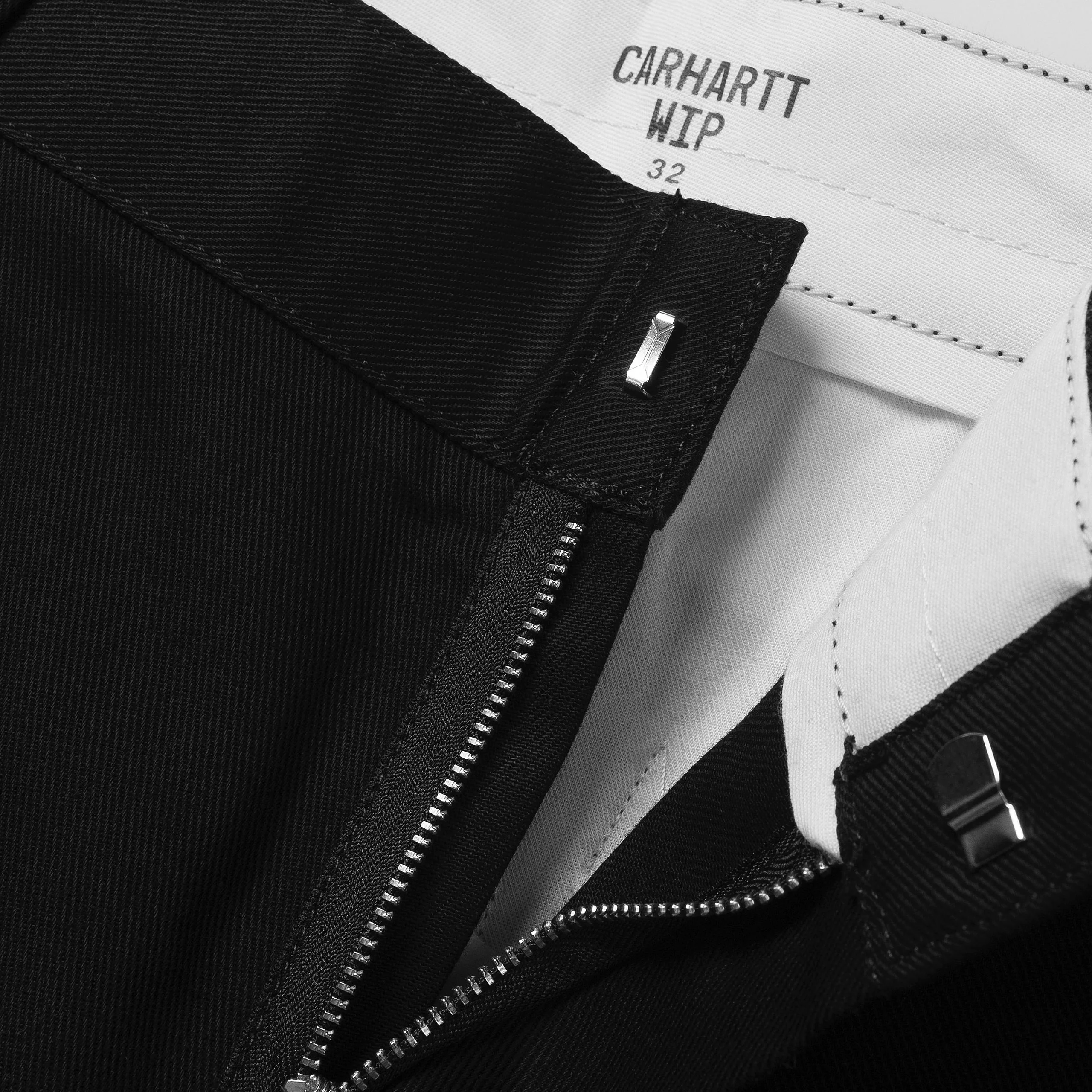 Carhartt WIP Craft Pant - Black Rinsed - Image 3