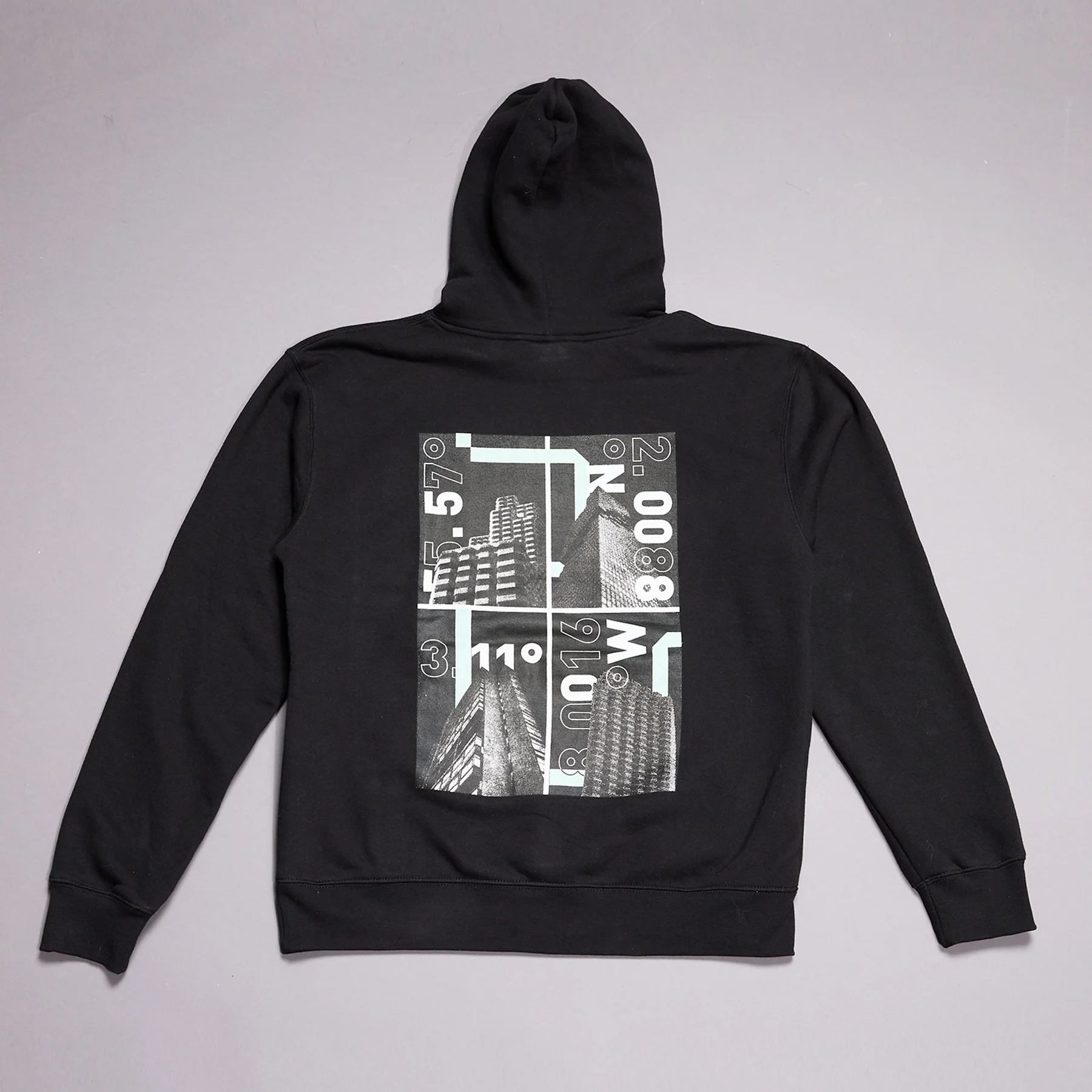 Focus x Paul Banks All The Buildings Hooded Sweatshirt - Black - Image 3