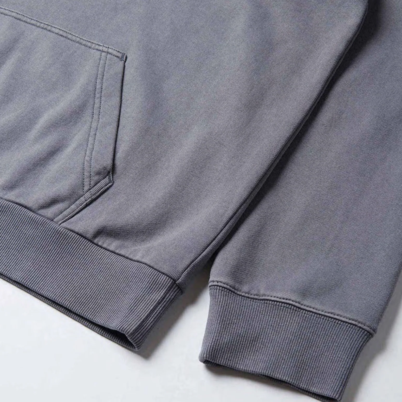 Gramicci One Point Hooded Sweatshirt - Charcoal Pigment - Image 4