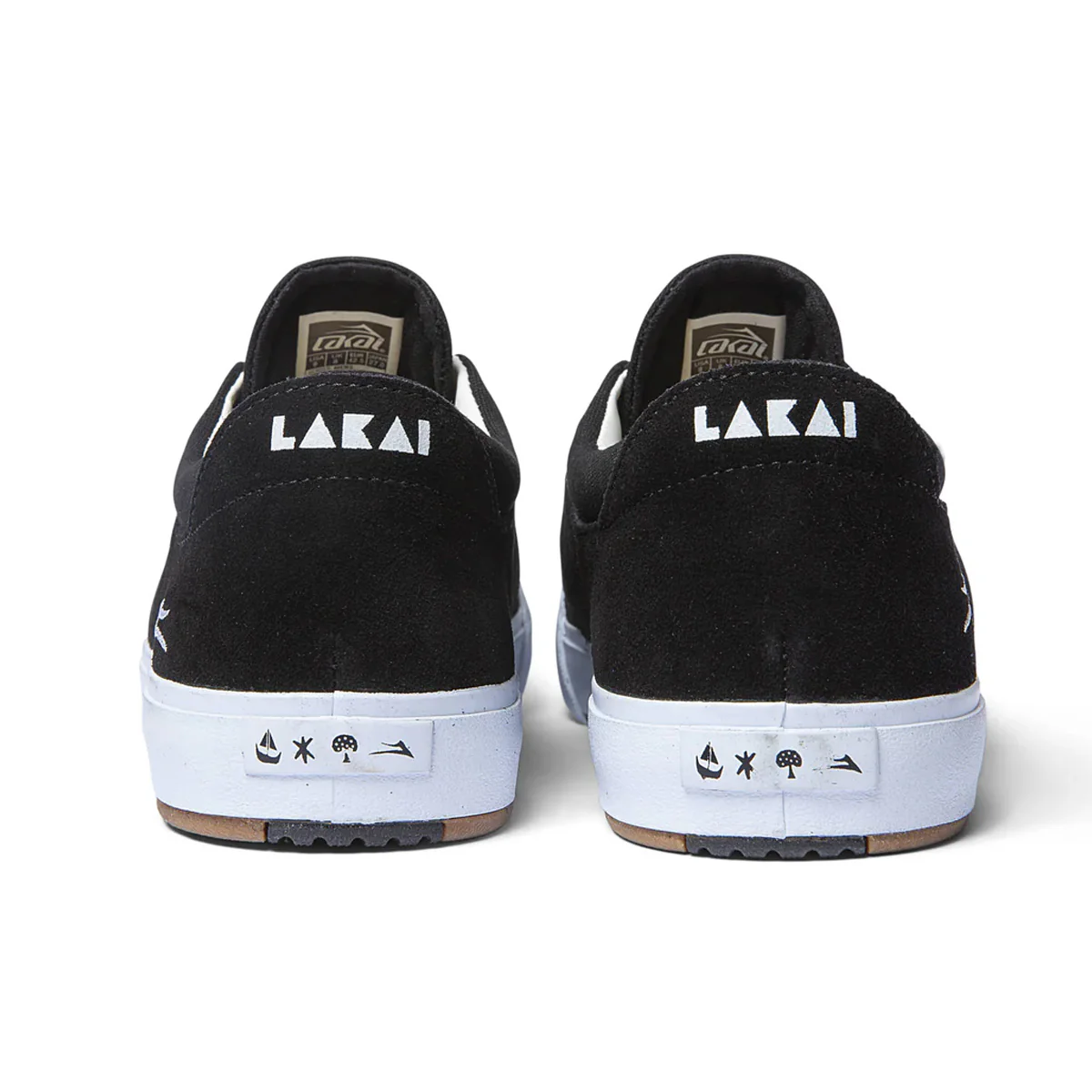 Lakai Wilkins Shoes - Black Suede - Image 4