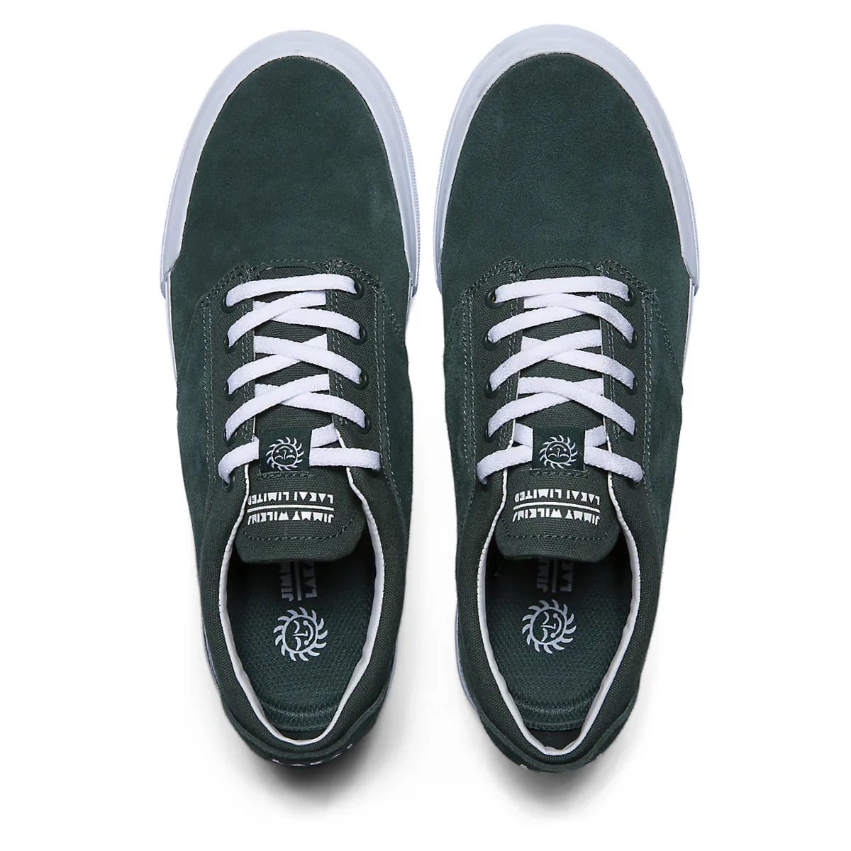 Lakai Wilkins Shoes - Green Suede - Image 3