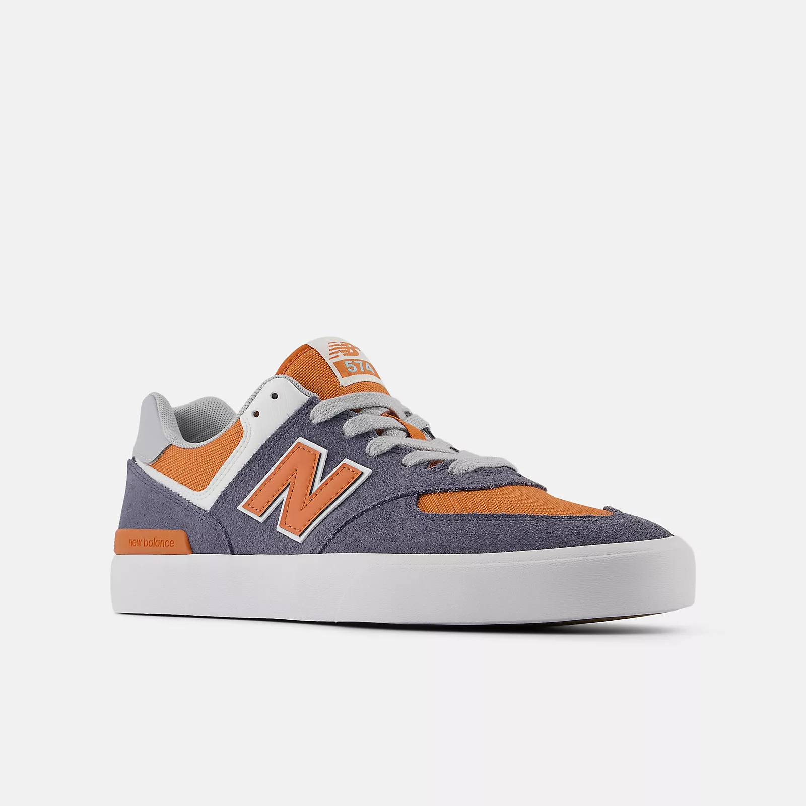 New Balance Numeric NM574 Vulc - Dark Arctic Grey/Infield Clay - Image 4