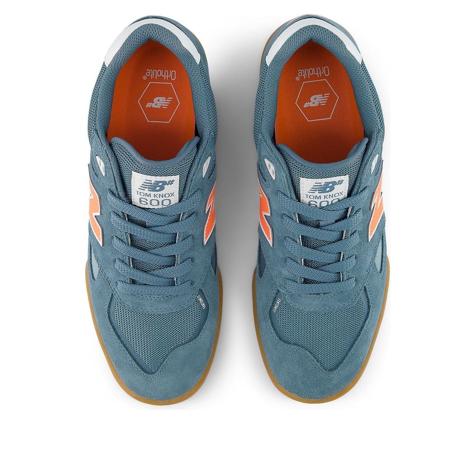 New Balance Numeric NM600 Tom Knox - Saltwater/Tangerine Heat - Image 4