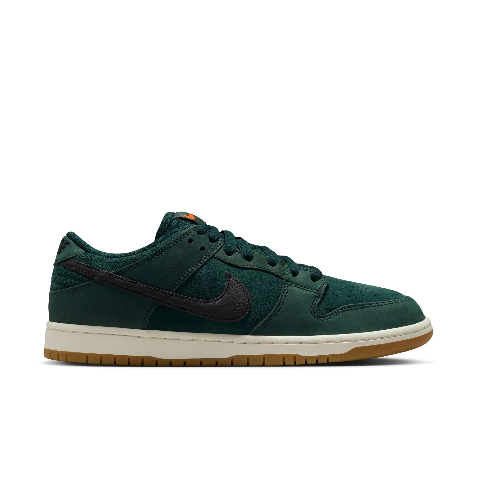 Nike SB Dunk Low Pro ISO Shoes - Deep Fir/Black-Fir-Sail - Image 3