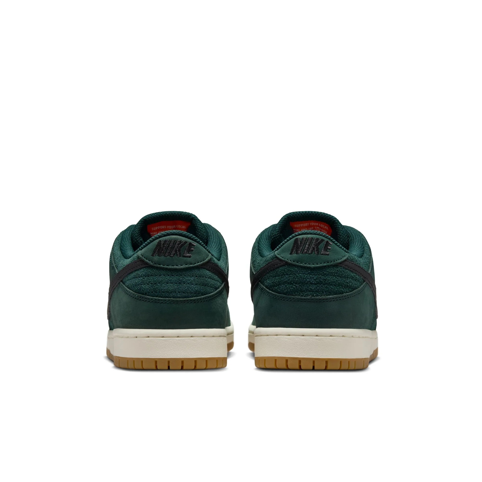 Nike SB Dunk Low Pro ISO Shoes - Deep Fir/Black-Fir-Sail - Image 5