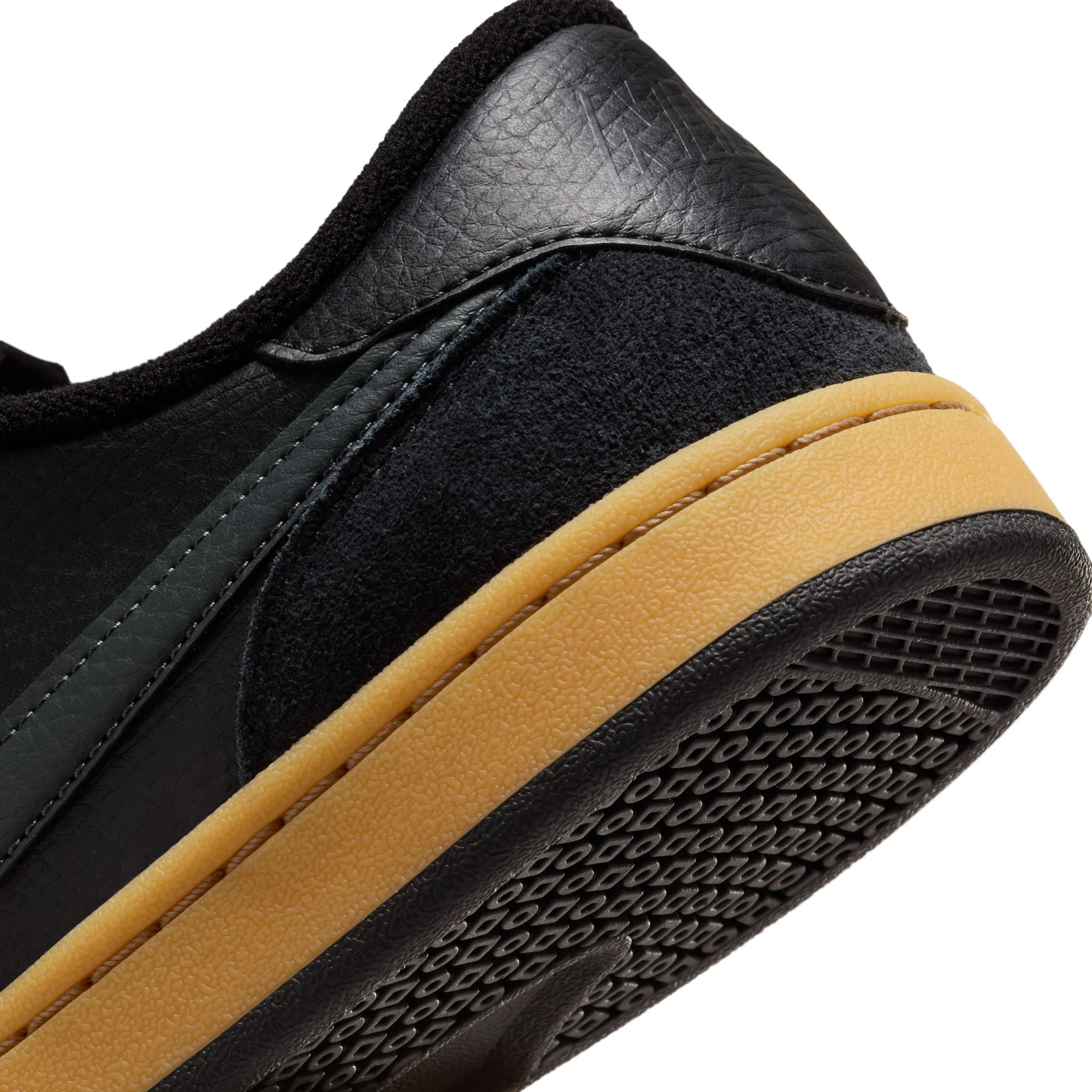 Nike SB FC Classic Shoes - Black/Gum/Anthracite-Vivid Orange - Image 7