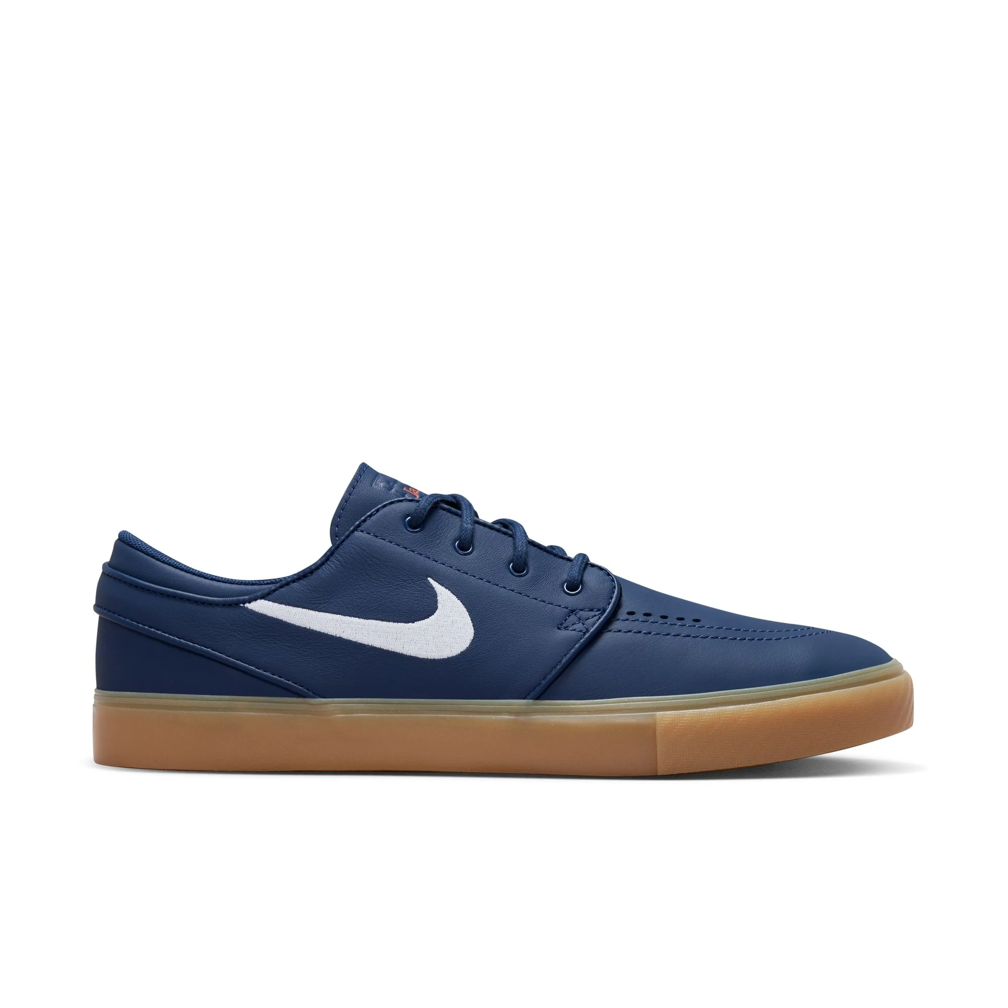 Nike SB ISO Janoski OG+ Shoes - Navy/White-Gum-Light Brown - Image 3