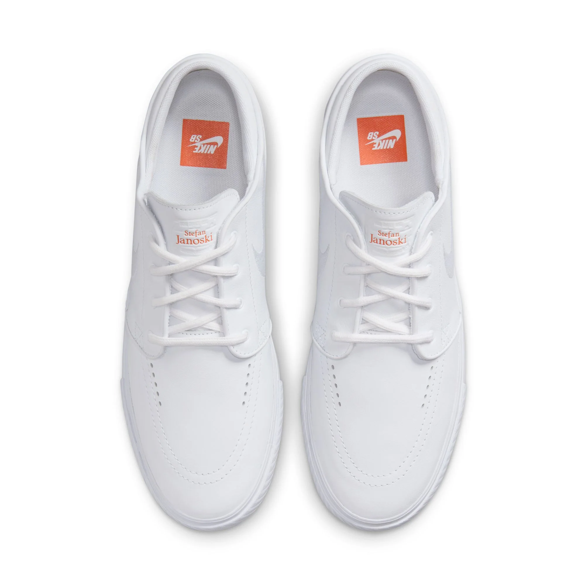 Nike SB ISO Janoski OG+ Shoes - White/White-White - Image 3