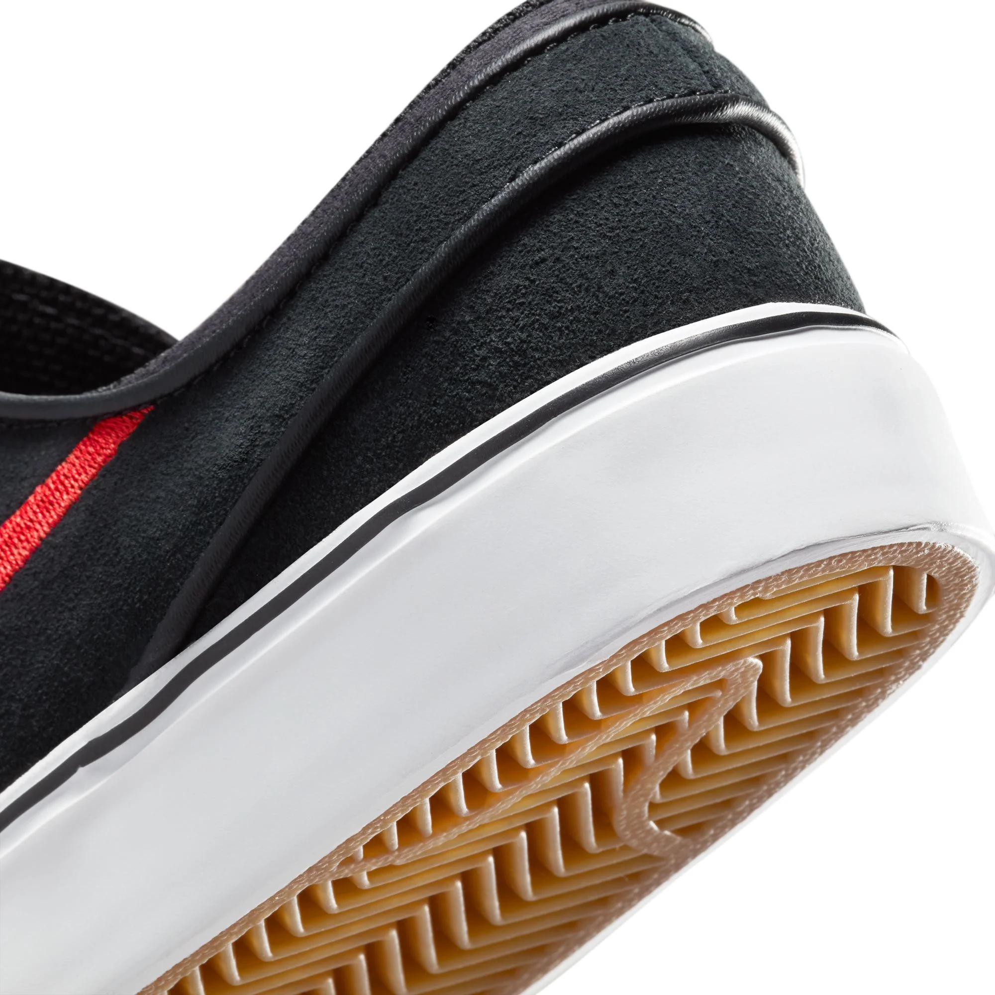 Nike SB Janoski Kids Shoes - Black/University Red-White - Image 8