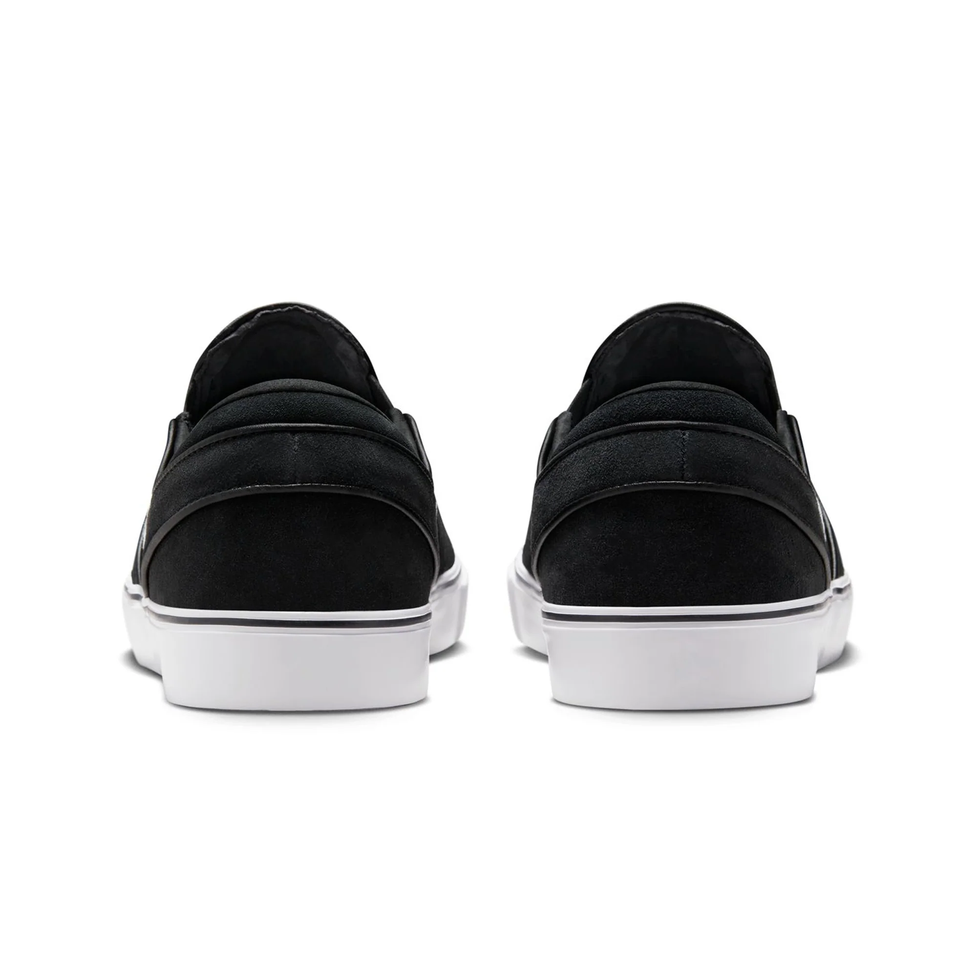 Nike SB Janoski OG+ Slip On Shoes - Black/White-Black - Image 6