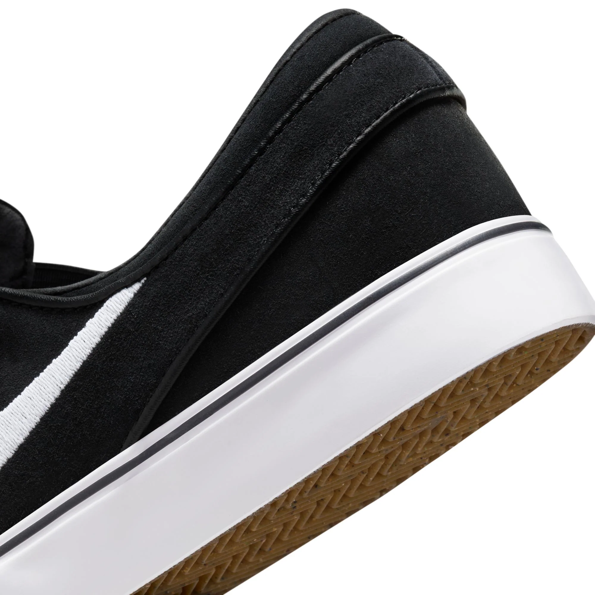 Nike SB Janoski OG+ Slip On Shoes - Black/White-Black - Image 8