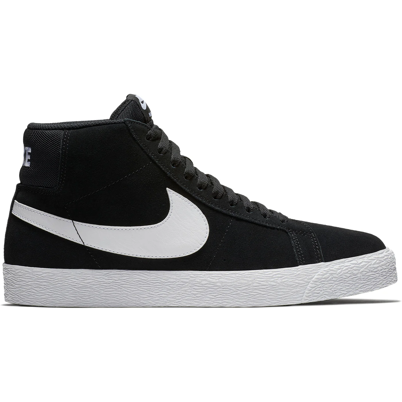 Nike SB Zoom Blazer Mid Shoes - Black/White - Image 7